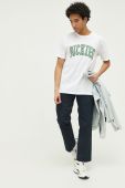 Бавовняна футболка Dickies колір білий з принтом (3186406)