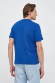 Бавовняна футболка North Sails однотонний колір блакитний (3076247)