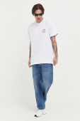Бавовняна футболка Vans колір білий з принтом (3222146)