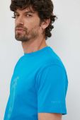 Футболка Trussardi чоловічий з принтом колір блакитний (3292179)