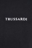 Бавовняна футболка Trussardi колір чорний з принтом (3295317)