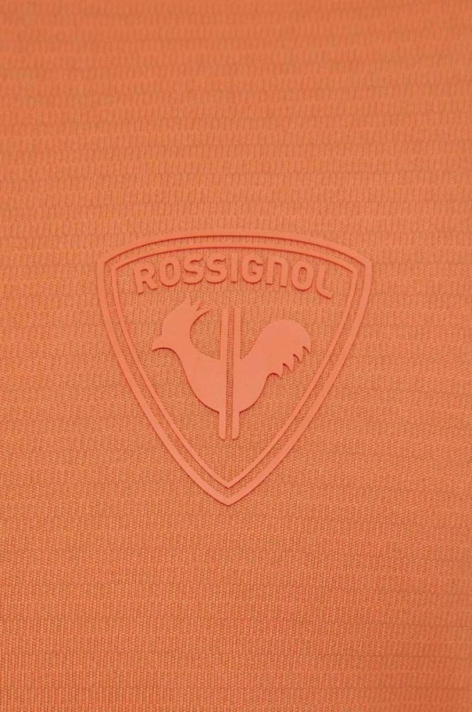 Спортивна футболка Rossignol колір помаранчевий однотонний фото 5