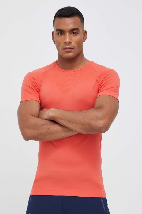 Спортивна футболка 4F колір червоний однотонний