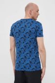 Футболка Mammut Massone Climbing Scene чоловіча колір синій візерунок
