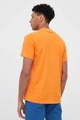 Спортивна футболка Mammut Trovat Logo колір помаранчевий з принтом