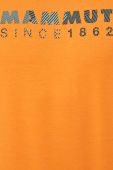 Спортивна футболка Mammut Trovat Logo колір помаранчевий з принтом