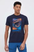 Спортивна футболка Mammut Trovat колір синій з принтом