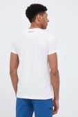 Футболка Mammut Off Mountain Pocket чоловіча колір білий однотонна