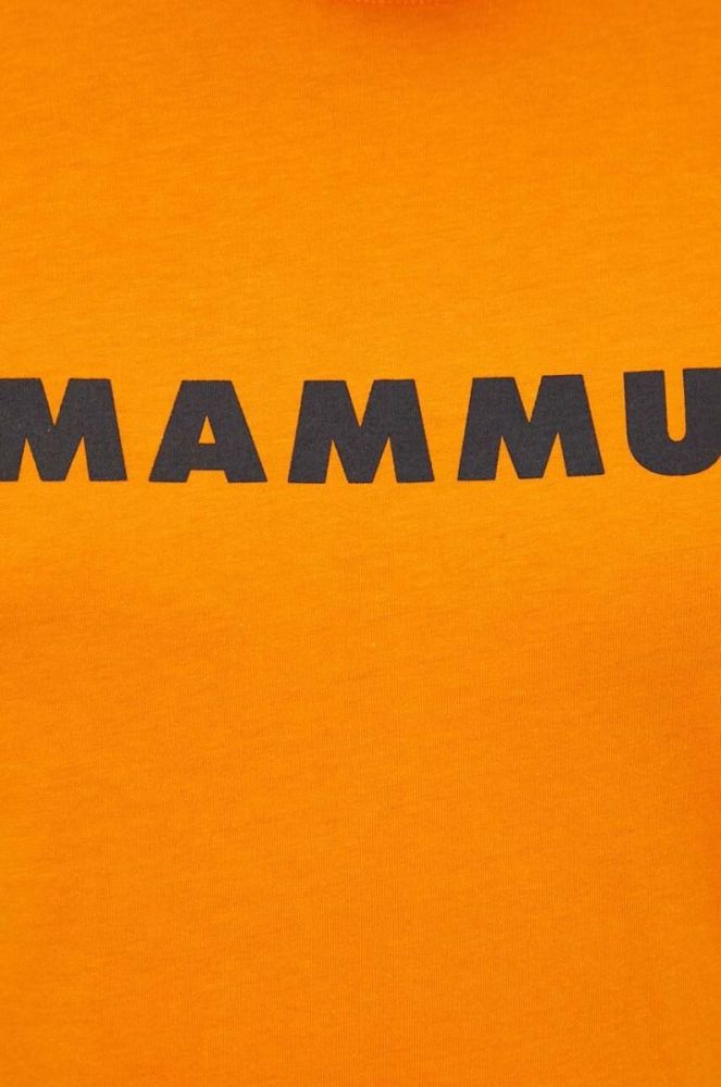 Спортивна футболка Mammut Core Logo колір помаранчевий з принтом фото 6