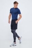 Тренувальна футболка Hummel Mike колір синій з принтом