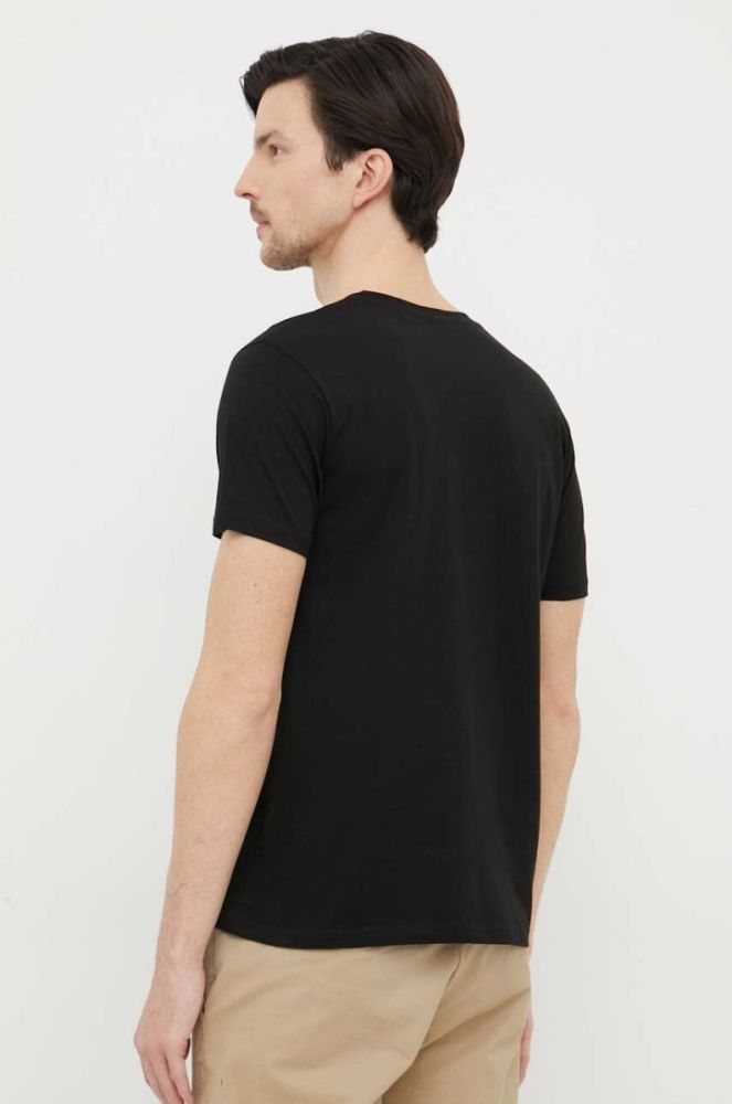 Бавовняна футболка Alpha Industries колір чорний з принтом 178501RR.03-Black фото 3