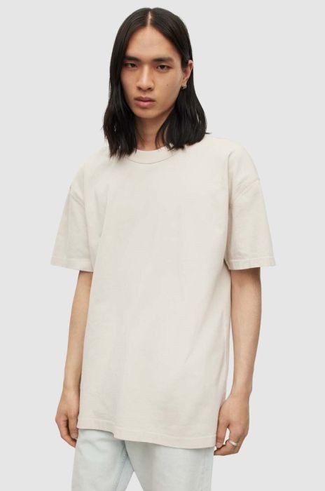 Бавовняна футболка AllSaints колір чорний з принтом (3326219)