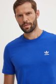 Бавовняна футболка adidas Originals однотонний IA4870-SELUBL колір блакитний
