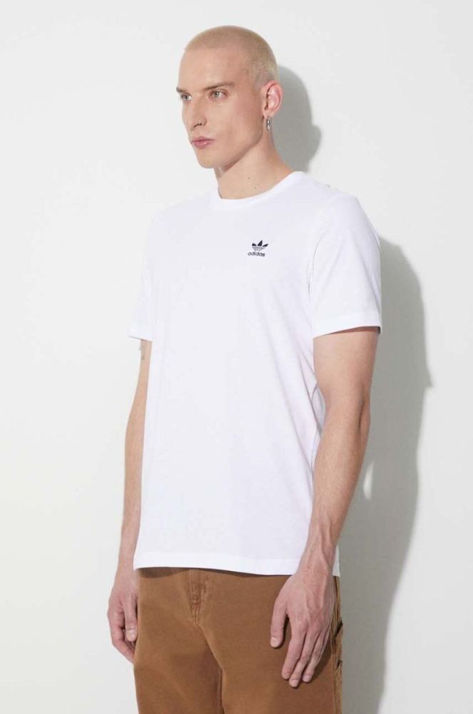 Бавовняна футболка adidas Originals колір білий з аплікацією IA4872-WHITE фото 4