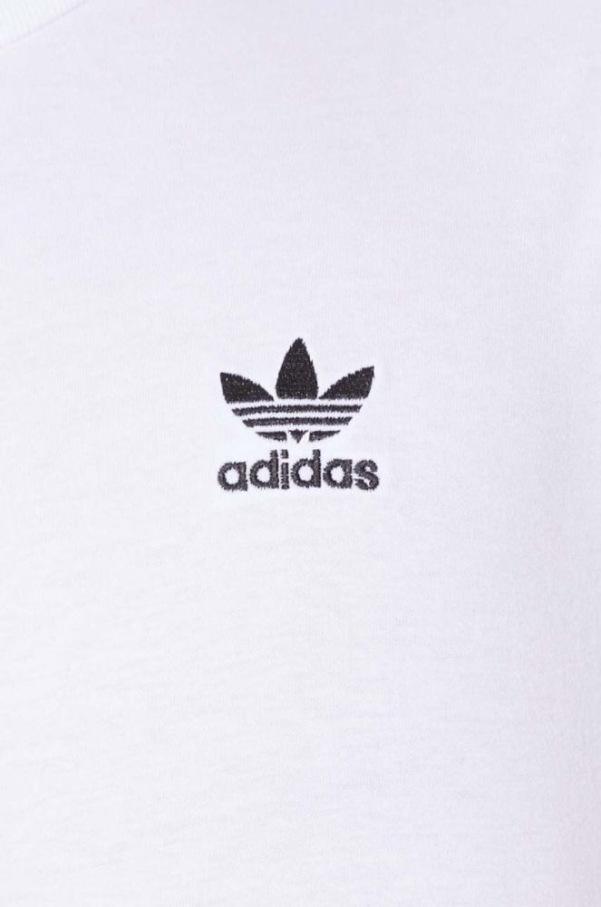 Бавовняна футболка adidas Originals колір білий з аплікацією IA4872-WHITE фото 6