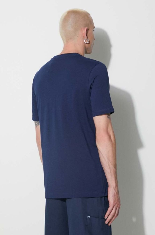 Бавовняна футболка adidas Originals колір синій однотонний IA4874-NINDIG фото 3