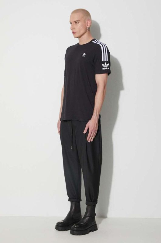 Бавовняна футболка adidas Originals колір чорний з аплікацією IA6344-BLACK фото 2