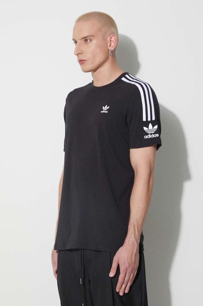 Бавовняна футболка adidas Originals колір чорний з аплікацією IA6344-BLACK фото 4