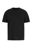 Бавовняна футболка AllSaints колір чорний однотонний