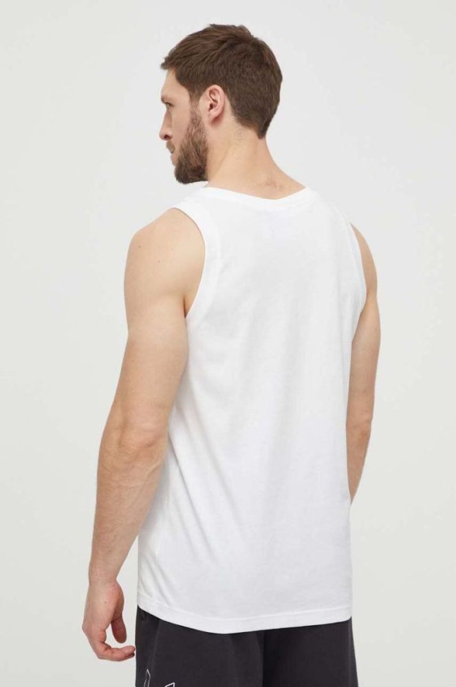 Бавовняний топ adidas Originals Adicolor Classics Trefoil Tank Top колір білий IA4808-white фото 3