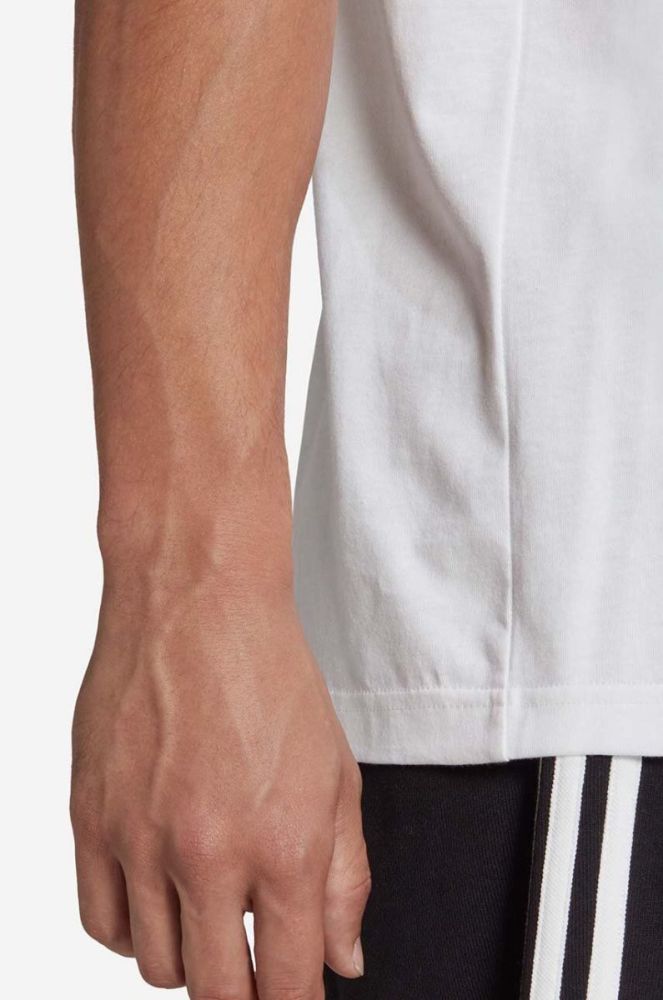 Бавовняний топ adidas Originals Adicolor Classics Trefoil Tank Top колір білий IA4808-white фото 6