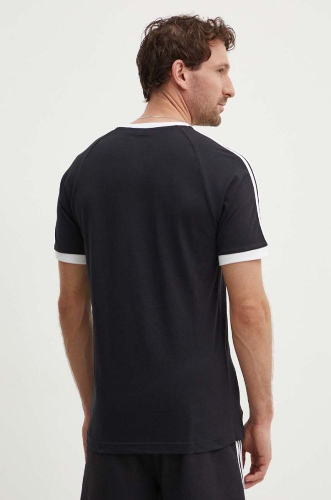 Бавовняна футболка adidas Originals колір чорний візерунок IA4845-BLACK фото 3