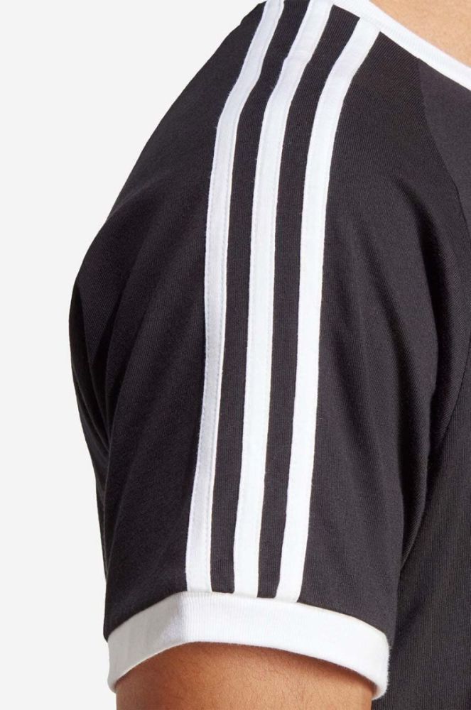 Бавовняна футболка adidas Originals колір чорний візерунок IA4845-BLACK фото 6