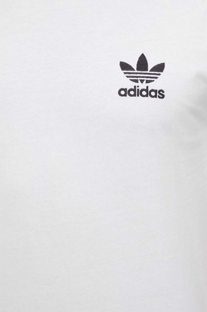 Бавовняна футболка adidas Originals 3-Stripes колір білий візерунок IA4846-white фото 5