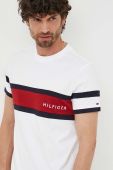 Бавовняна футболка Tommy Hilfiger колір білий візерунок (3289276)