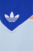Бавовняна футболка adidas Originals візерунок колір блакитний