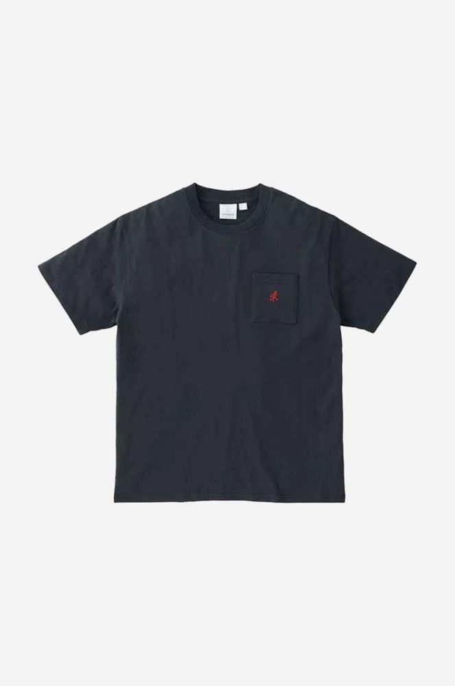 Бавовняна футболка Gramicci One Point Tee колір чорний однотонна G301.OGJ-White фото 7