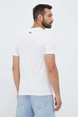 Бавовняна футболка United Colors of Benetton колір білий з принтом (3343368)