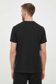 Футболка Karl Lagerfeld чоловічий колір чорний з аплікацією (3386713)