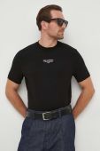 Футболка Karl Lagerfeld чоловічий колір чорний (3628865)