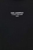 Футболка Karl Lagerfeld чоловічий колір чорний (3628865)