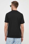 Футболка Karl Lagerfeld чоловічий колір чорний однотонний (3386627)