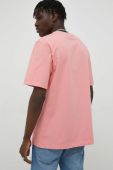 Бавовняна футболка Filling Pieces колір рожевий