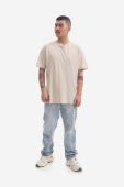 Бавовняна футболка KSUBI колір бежевий з принтом 5000006301-TAN