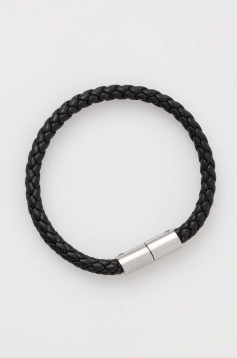 Шкіряний браслет Marc O'Polo чоловіча колір чорний (3639638)