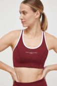 Спортивний бюстгальтер Tommy Hilfiger колір бордовий