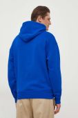 Кофта Polo Ralph Lauren чоловіча з капюшоном з принтом колір блакитний (3691534)
