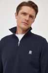 Кофта Tommy Hilfiger колір синій однотонна