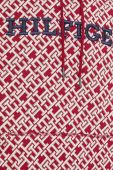 Кофта Tommy Hilfiger чоловіча колір бордовий з капюшоном візерунок (3681710)