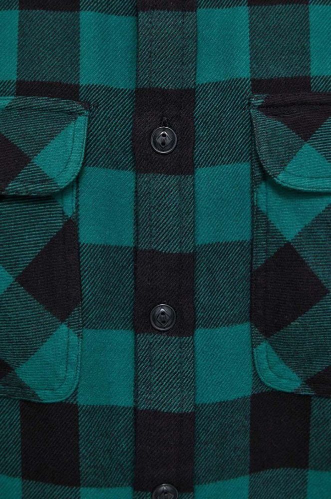 Бавовняна сорочка Polo Ralph Lauren жіноча колір зелений regular класичний комір фото 5