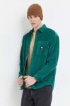 Вельветова сорочка Tommy Jeans колір зелений relaxed класичний комір (3693651) Вельветова сорочка Tommy Jeans колір зелений relaxed класичний комір (3693651)