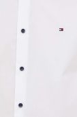 Сорочка Tommy Hilfiger чоловіча колір білий slim з італійським коміром