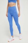 Легінси Tommy Hilfiger жіночі однотонні колір блакитний
