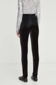 Легінси Bruuns Bazaar жіночі колір чорний однотонні