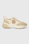 Кросівки Tory Burch Good Luck Trainer колір бежевий 83833.700.N Кросівки Tory Burch Good Luck Trainer колір бежевий 83833.700.N