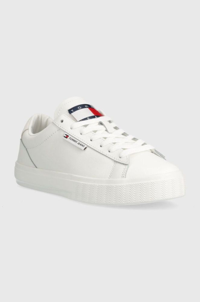 Кросівки Tommy Jeans TJW CUPSOLE SNEAKER ESS колір білий EN0EN02508 фото 2